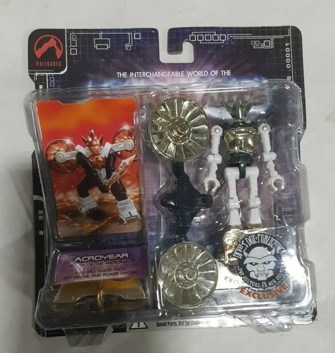 2002 Palisades Retro Micronauts Devil's Due Publishing Acroyear 4" Action Figure