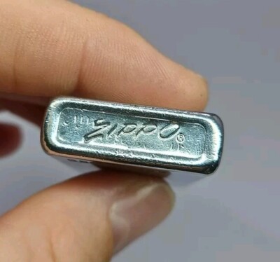 Zippo Slim Vintage 1969 Chrome Lighter Union 76 Gas Station | eBay