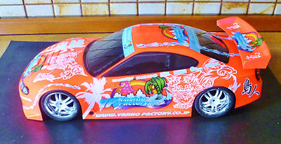 LEXANKAROSSERIE 1:10  - NISSAN S 15  YASHIO FACTORY  DRIFTER -  FACEWORX DECALS