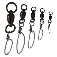 Diamond Rotary Ball Bearing Swivel with Tournament Snap (2pk)