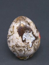 Minerały Kamień szlachetny Jajko - Agat, Pseudoagat XL - DEKORACJA Jajka Wielkanocne - NOWE!!