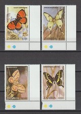 ZAMBIA 1997 SG 761/764 + MS 765 MNH