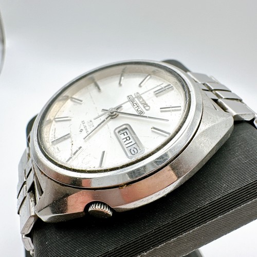 SEIKO5 actus SS 23 lewels Automatic daydate Vintage japan made 6106-8670 - Picture 3 of 8