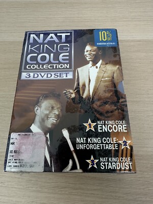 Nat King Cole Collection (3 DVD Box Set) - Encore, Unforgettable, Stardust - NEW