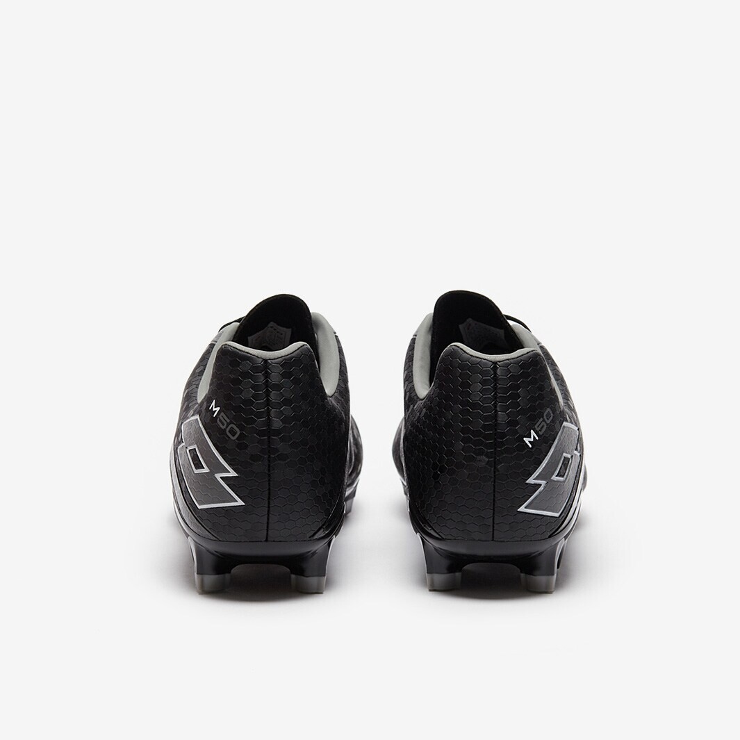 Scarpe tacchetti calcio uomo Lotto Maestro 700 IV FG tutte nere Gravity Titan 9 5 nuove con scatola