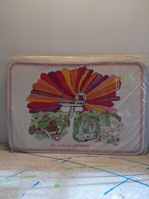 Vintage Baskin-Robbins 31 Flavors Ice Cream Table Place Mat