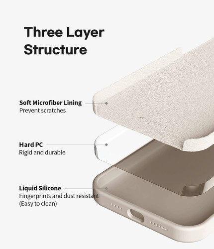 GOOSPERY Liquid Silicone Cover for iPhone 16 15 14 13 12 Pro Max Plus mini Case - Picture 53 of 61