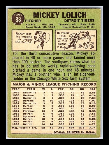 1967 Topps 1st-2nd Series #1-196 - You Pick - Volume Discounts - aaalvins - Picture 101 of 213