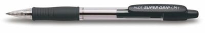 PILOT Druckkugelschreiber SUPER GRIP M, Strichfarbe: schwarz