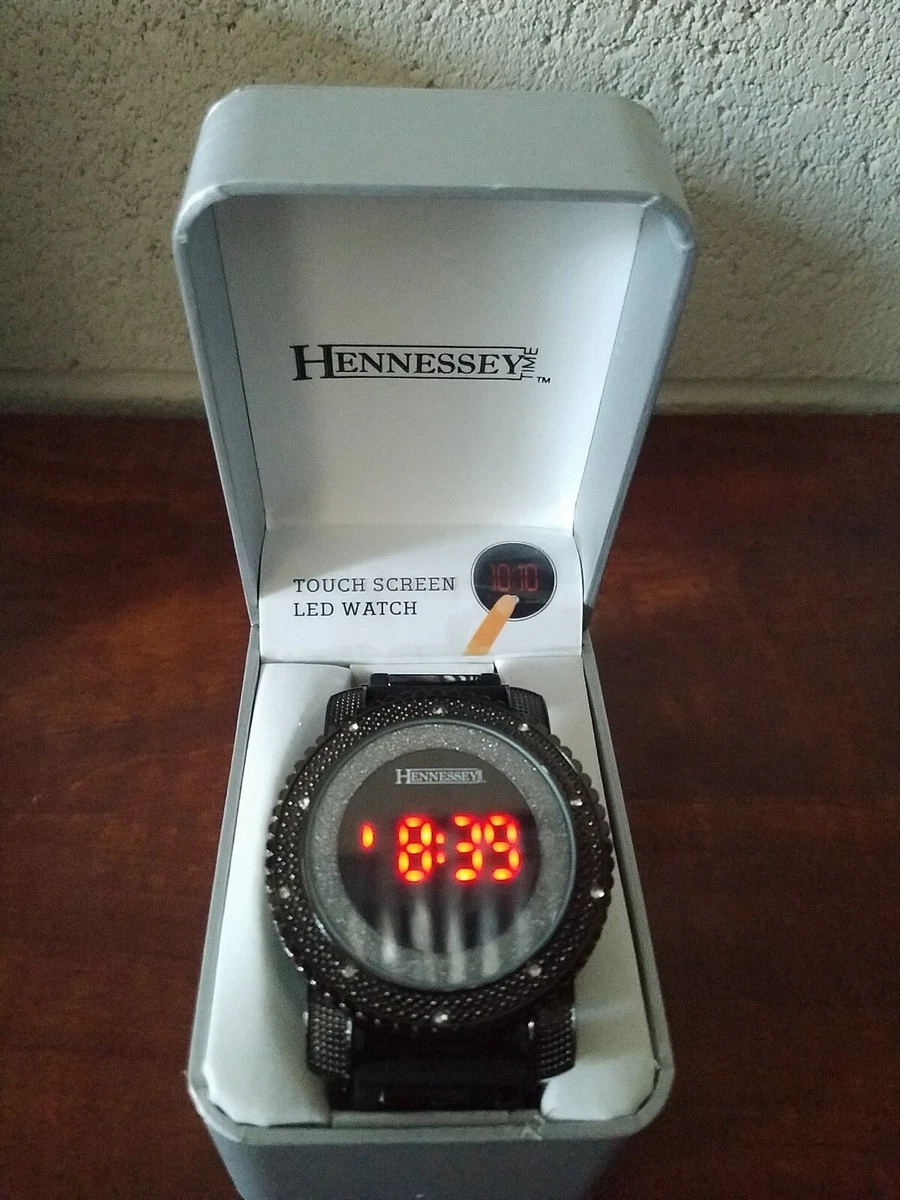 Hennessey Time Touch Screen Led Watch MAC3049BU A4