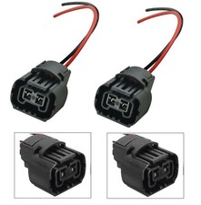 Wire Pigtail Female Psx24w 2504 Two Harness Drl Light Bulb Connector Plug Socket
