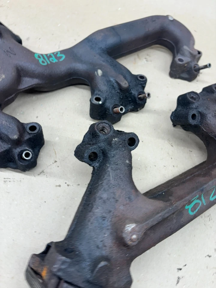 Juego de colectores de escape 81 K10 par Gm bloque pequeño Chevrolet Sbc Camaro Malibu C10 Foto 3 de 4