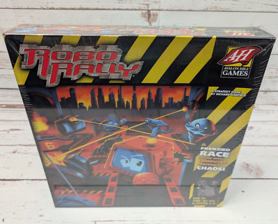 Robo Rally Board Game 2005 Wizards Of The Coast Avalon Hill NIS Metal Minis