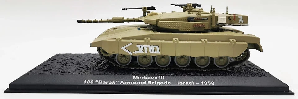 Merkava III, 188 Brigata Corazzata Barak, Israele 1990, 1:72 Altaya - Immagine 2 di 4