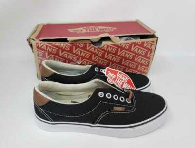 New men's Vans Era 59 C&L Black acid denim shoes