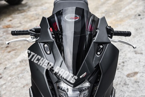 FOR HONDA CBR650F WINDSHIELD WINDSCREEN 2014 - 2018 FAIRINGS VISOR COVER BLACK - Picture 3 of 10