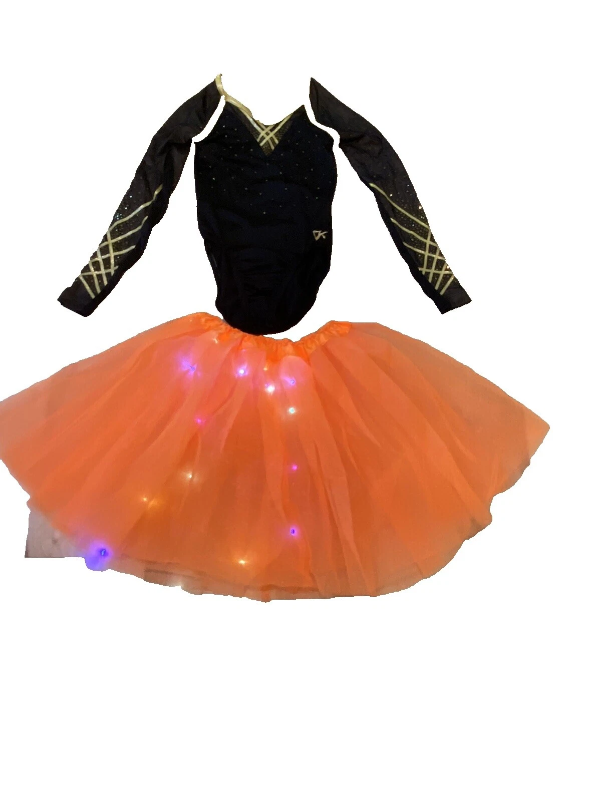 Acrylic Blend Black Costumes for Girls