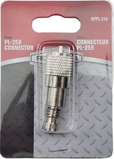 Roadpro RPPL-259 CB Radio Antenna Coax Cable Male PL-259 Connector