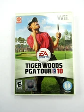 Tiger Woods PGA Tour 10 Nintendo Wii Video Game EA Sports Disc Only in Box
