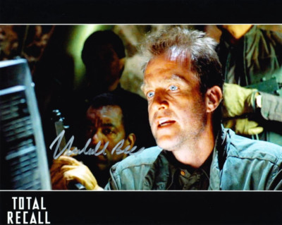 MARSHALL BELL as George - Total Recall ORIGINAL SIGNED AUTOGRAMM