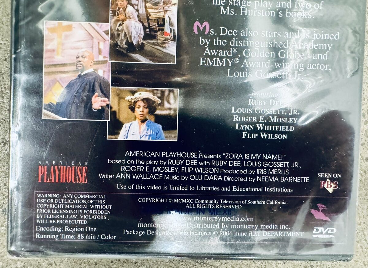FACTORY SEALED / NWT / RARE - 1990 American Playhouse “ZORA FACTORY SEALED / NWT / RARE - 1990 American Playhouse “ZORA