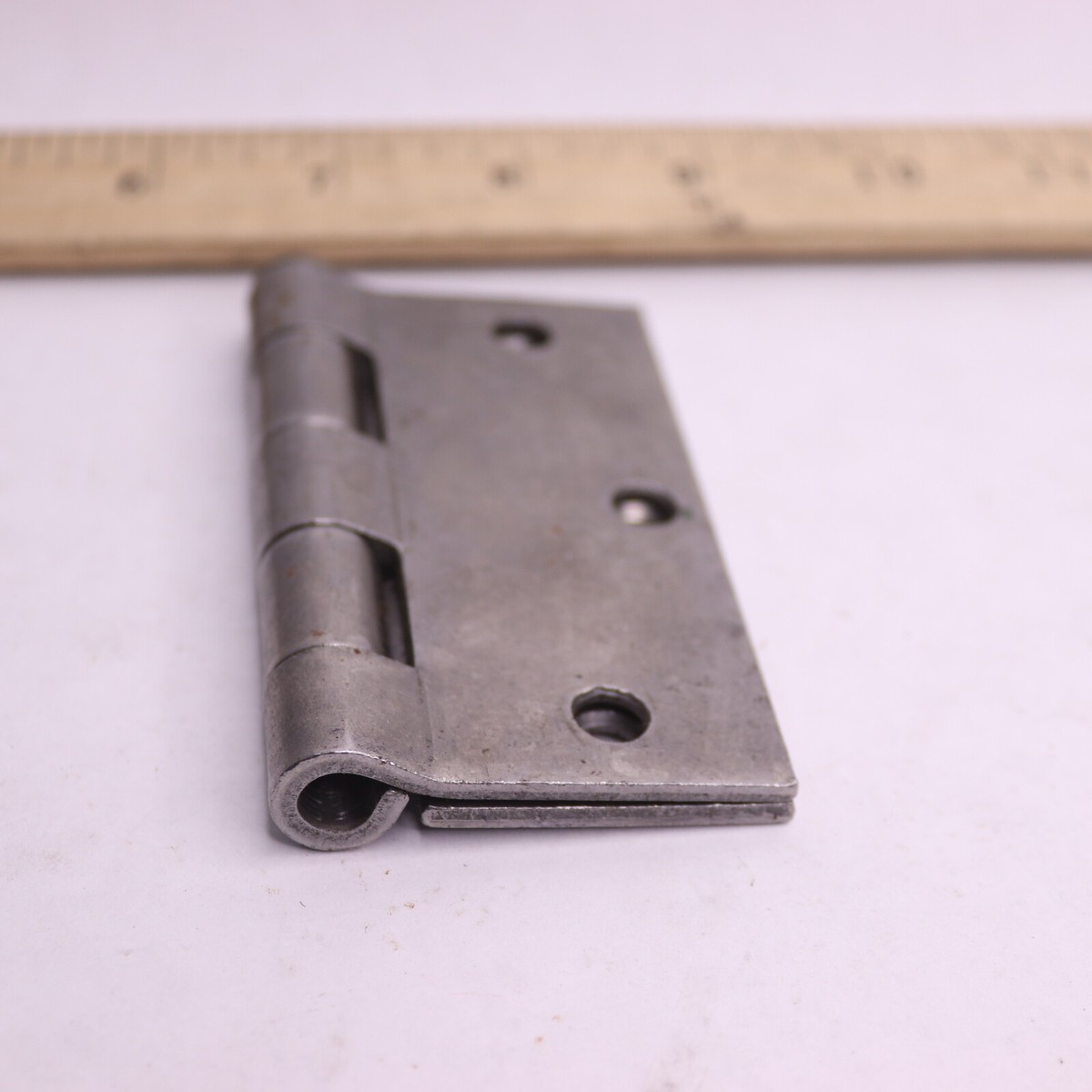 National Hardware Removable Pin Broad Hinge Plain Steel N139-873