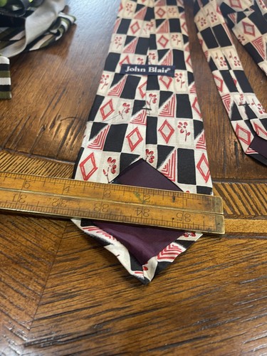 JOHN BLAIR DRESS SUIT DESIGNER NECKTIE TIE FREE SHIPPING - Picture 4 of 4