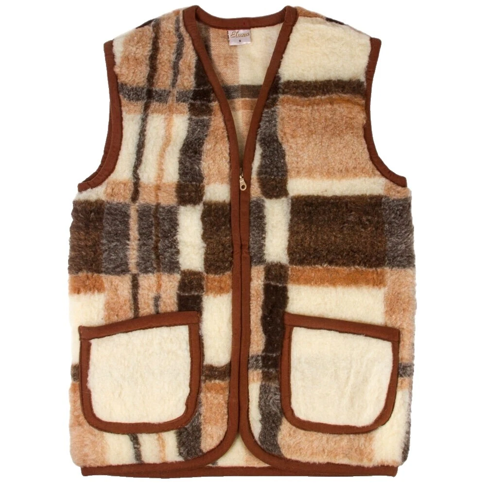 Check Regular Size Vests for Women