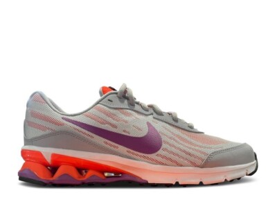 NEW NIKE Women's Reax Run 9  Running Shoe 653612-003 Wolf Gr Violet Shade Crimon