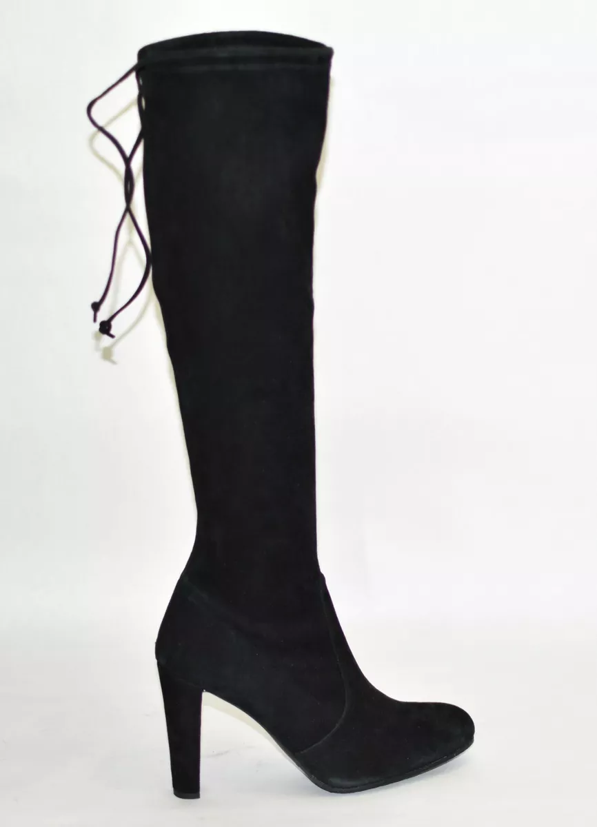 New Stuart Weitzman Keenland Knee High Stretch Suede Boot Size 10