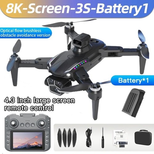 ✅ Drone Xiaomi Mijia S12 8K HD 3 Caméras 5G Écran 4.3" Pliable Brushless Pro RC - Imagen 4 de 13