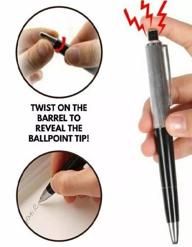 Electric Shock Trick Gag Marker Pen Toy Practical Joke Funny Gift Prank - Picture 4 of 7