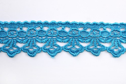 Unotrim 1.75" Wide 19 Colors Venise Guipure Lace Trim Floral Embroidery By Yard - Picture 7 of 20