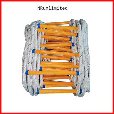 Meidansini Rope Ladder32 Feet Emergency Fire Escape Ladders Flame Resistant