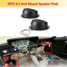 2pcs RV ANGLED SPEAKER MOUNT 6.5" 6 1/2" House Boat Mounted Speaker Pods