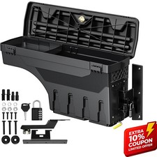 Oedro Truck Bed Storage Tool Box For 2015-25 Ford F1-50 Passenger Side Wpadlock