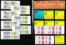 Berlin stamp booklet lot mint and canceled #HM901