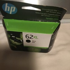 HP 62XL Black High Yield Ink Cartridge Genuine C2P05AN EXP 2026Sealed Box