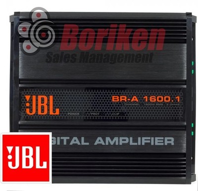 JBL BR-1600.1  1600w  1 Ch 1 OHM Car Amplifier (NOT USED-NO BOX)