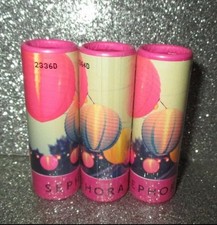3 x SEPHORA COLLECTION LIPSTORIES Lipstick 12 Celebrate New SEALED