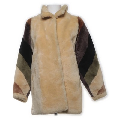 Au Canada, Wintermantel, Damen, Größe: M, Beige/Mehrfarbig #Ksa
