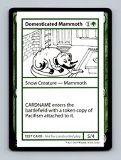 Domesticated Mammoth Mystery Booster Non-Foil MTG NM