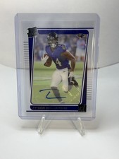 Tyson Williams 2021 Donruss Clearly Rated Rookie Autograph Rookie RC Ravens