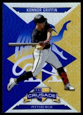 2025 Panini Crusade crusade Blue Konnor Griffin Pittsburgh Pirates #9
