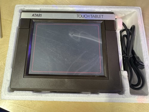 Atari Touch Tablet CX77 400 800 XL XEGS - Complete In Box - CIB - Tested / Works - Picture 7 of 13
