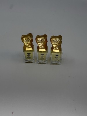 3er Set Sisley Eau du Soir Miniaturen - Eau de Parfum Paris - Goldkappe