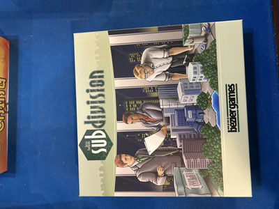Subdivision board game by Bezier Games New sealed