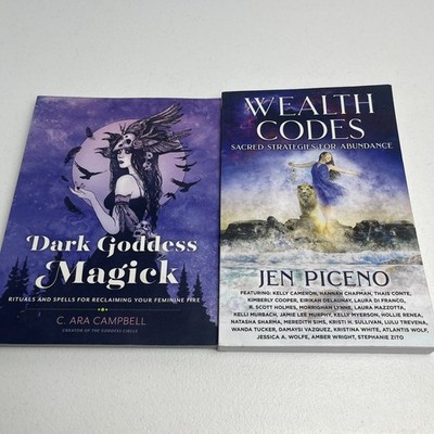 Witchy Magic Book Lot of 2 - C. Ara Campbell - Jen Piceno