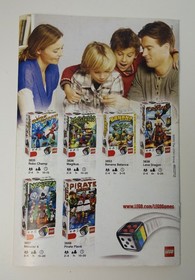 LEGO Games Pirate Plank (3848) Vintage Retired Game - For Parts, not Complete