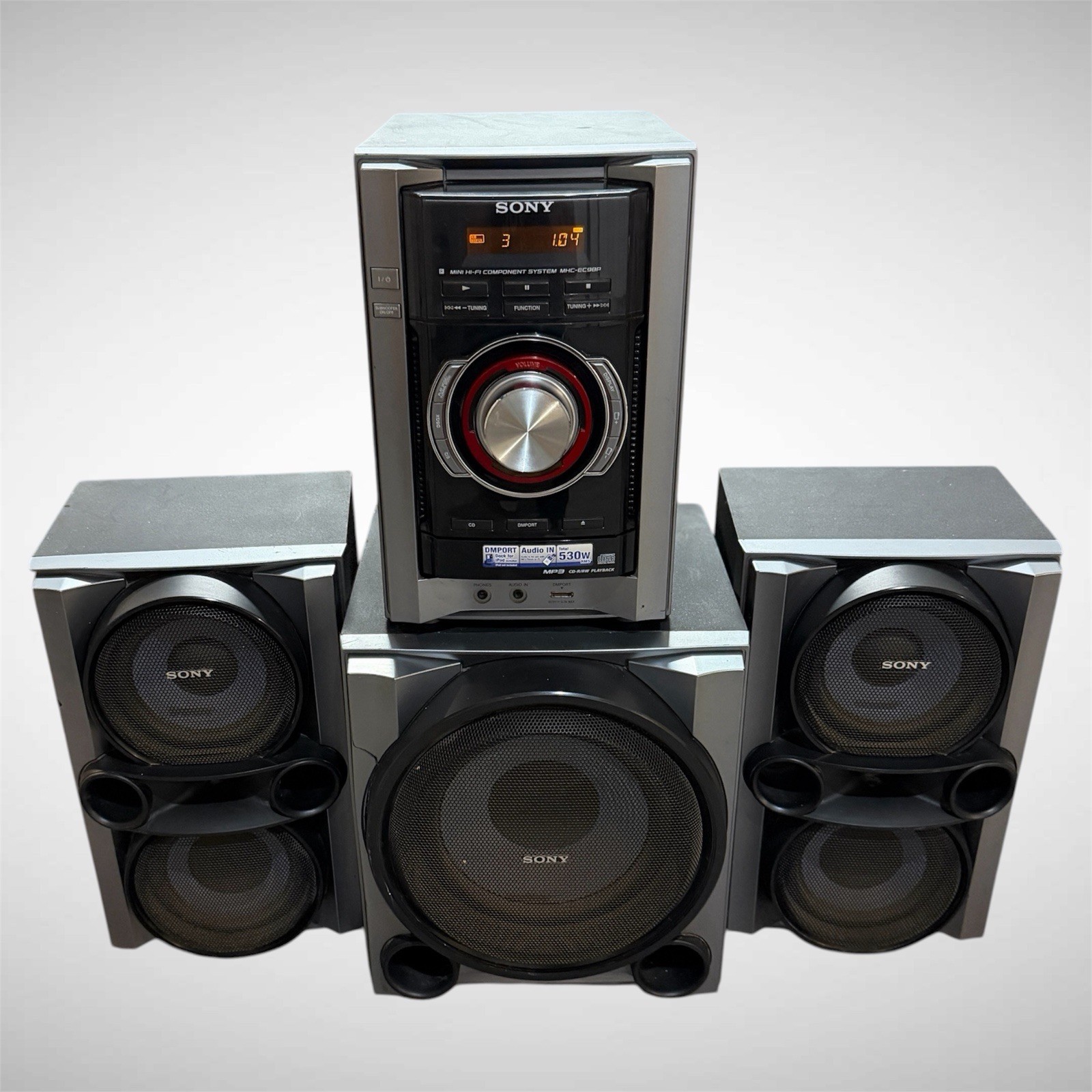 Sony (MHC-EC98P) Mini Hi-Fi Component System - CD-R/RW Playb